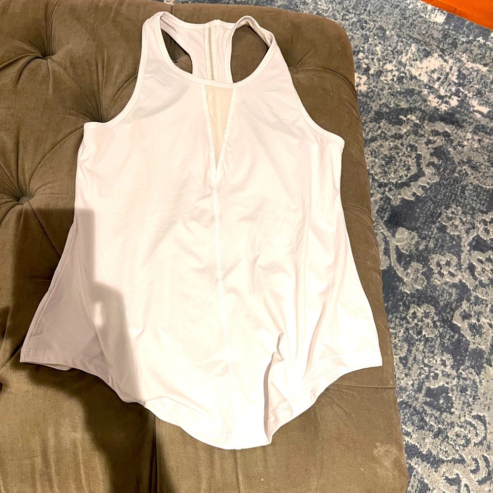 Zyia white workout top